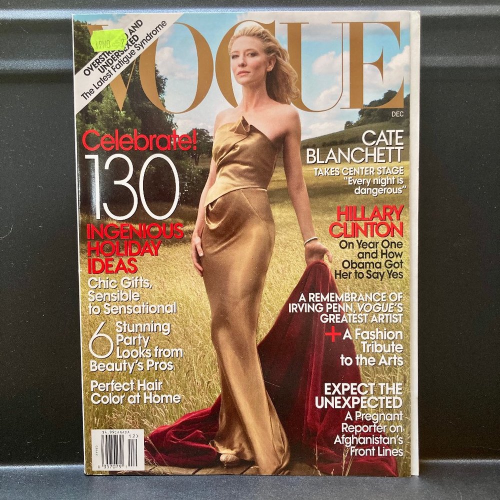 Vogue magazine December 2009 - Cate Blanchett